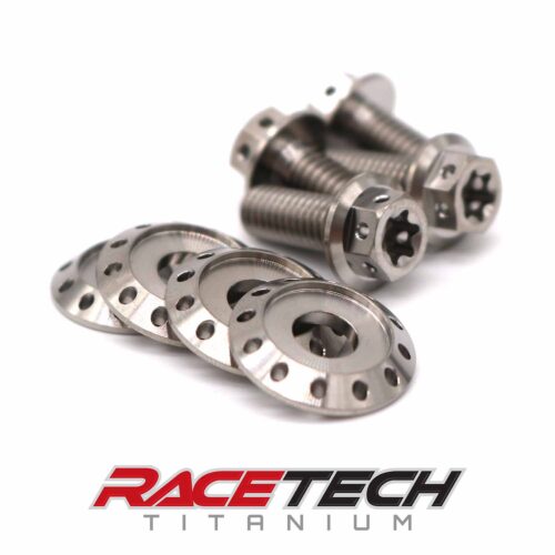 Titanium Front Fender Mount Bolts (1986-2026 Honda CR/CRF 80-500) (Race Spec)