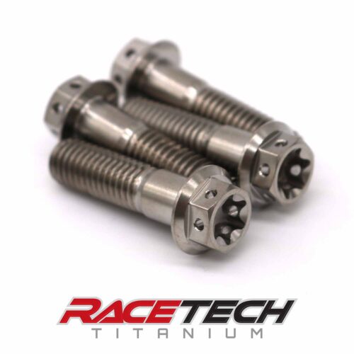 Titanium Handle Bar Clamp Bolts (2019-2027 Kawasaki KLX 110-300) (Race Spec)