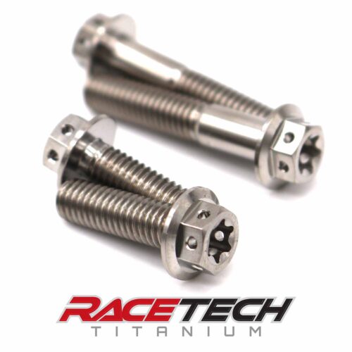 Titanium Inlet Pipe Mount Bolts (2013-2018 Honda CRF110) (Race Spec)