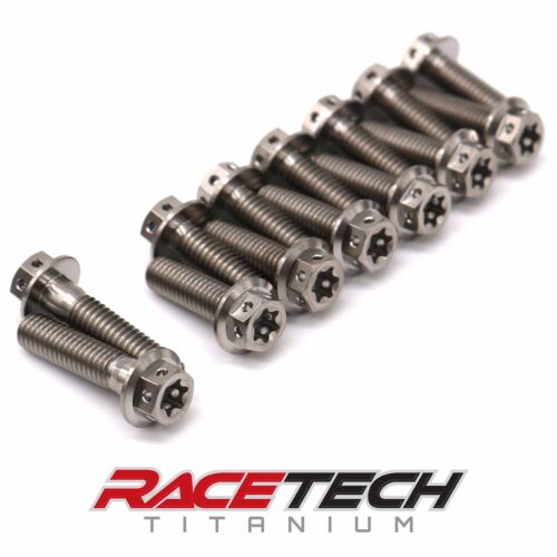 Titanium Inner/Outer Clutch Cover Bolts (Cobra 65 2021-27) (Race Spec)