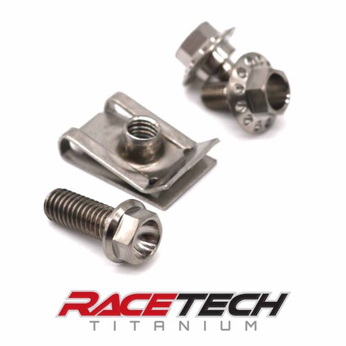 Titanium Intake Boot Bolts (2019-2026 Honda CRF110)