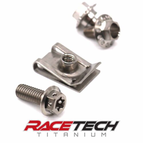 Titanium Intake Boot Bolts (2019-2026 Honda CRF110) (Race Spec)