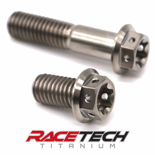 Titanium Muffler Mount Bolts (2019-2026 Honda CRF110) (Race Spec)