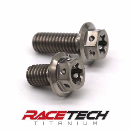 Titanium Silencer Bolts (1985-2027 Yamaha PW50) (Race Spec)
