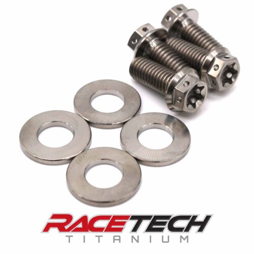 Titanium Step Bar Mount Bolts (2013-2026 Honda CRF110) (Race Spec)